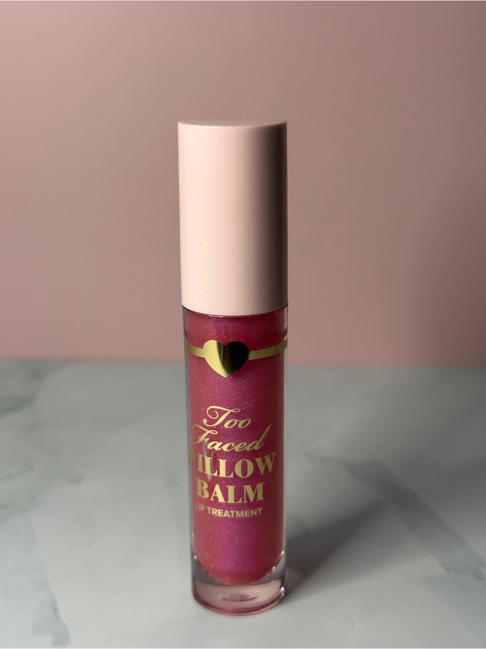 Too Faced Pillow Balm Lip Treatment - Shimmer Rose Pink